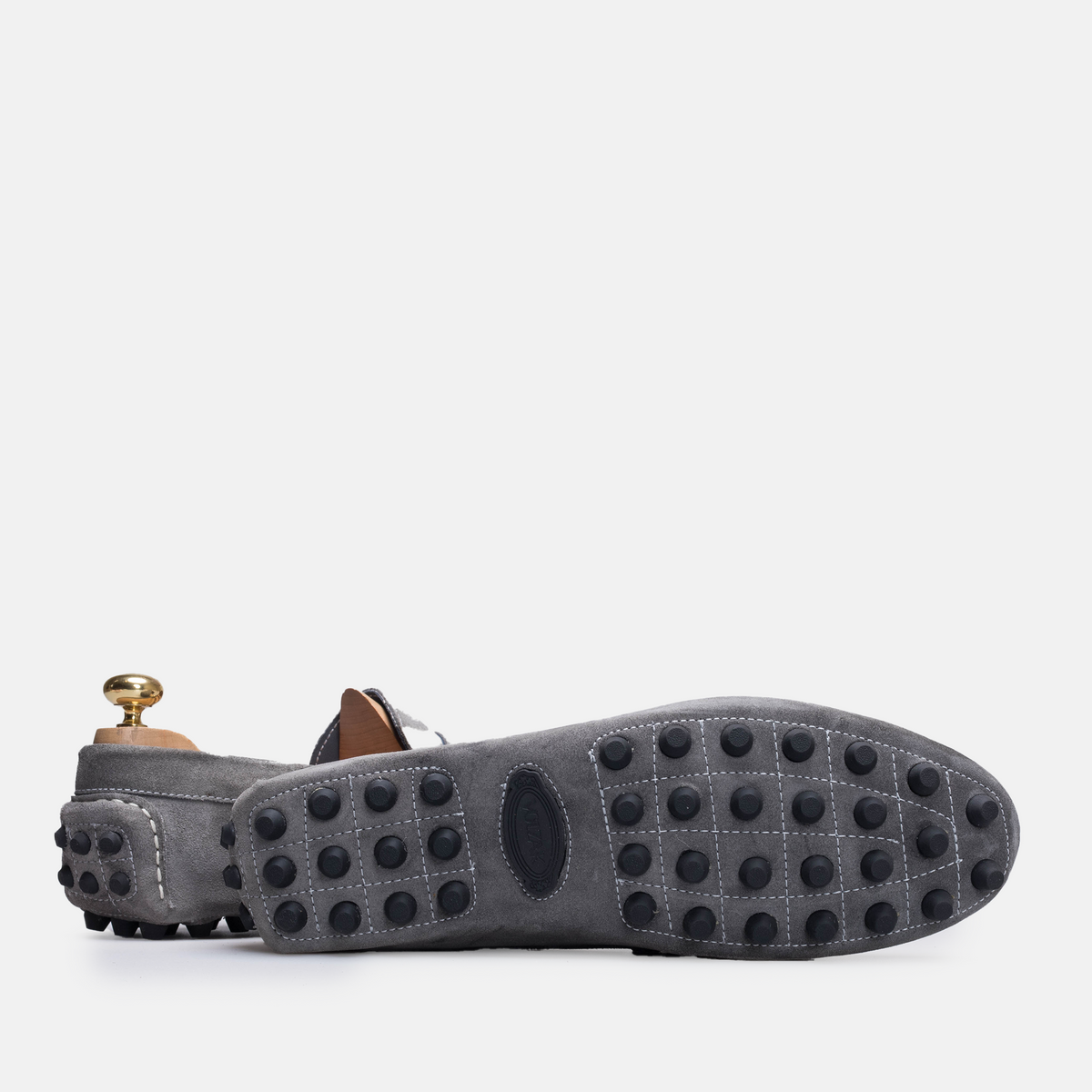 Volzak 2000 Gray suede moccasin