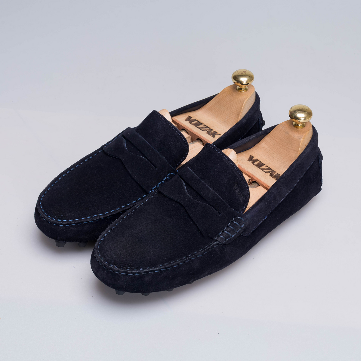 Volzak 2000 Suede Moccasin Blue
