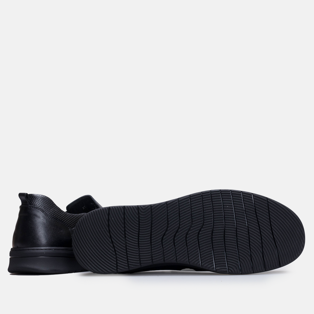 Volzak 312 Black Leather Shoe
