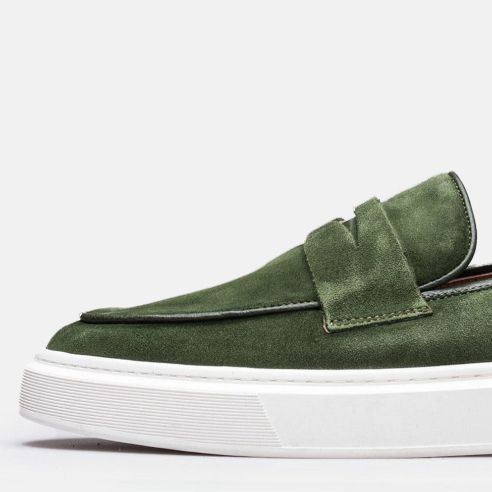 Volzak 2149 suede sneaker Green