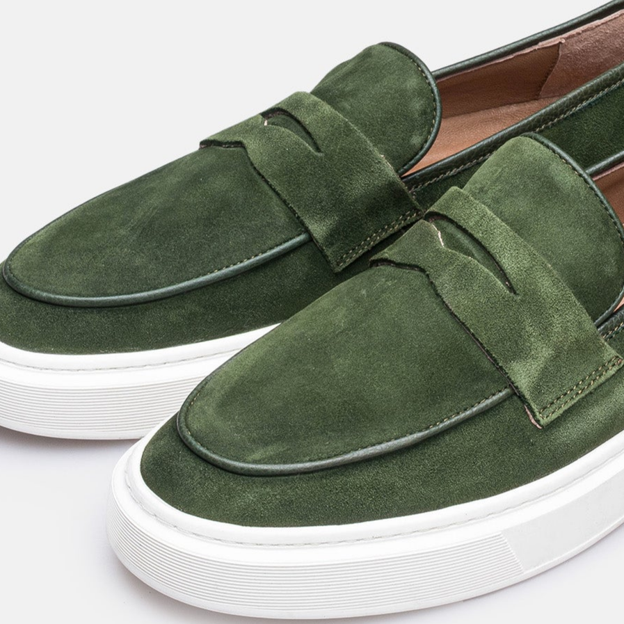 Volzak 2149 suede sneaker Green