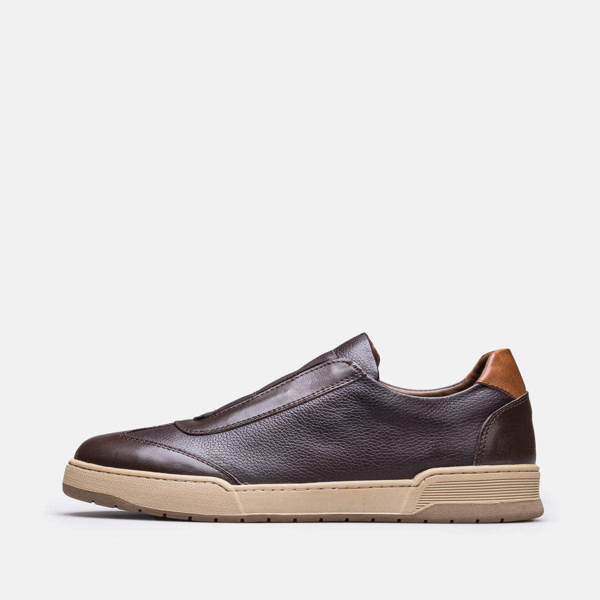 Volzak 200 Basket en cuir Marron