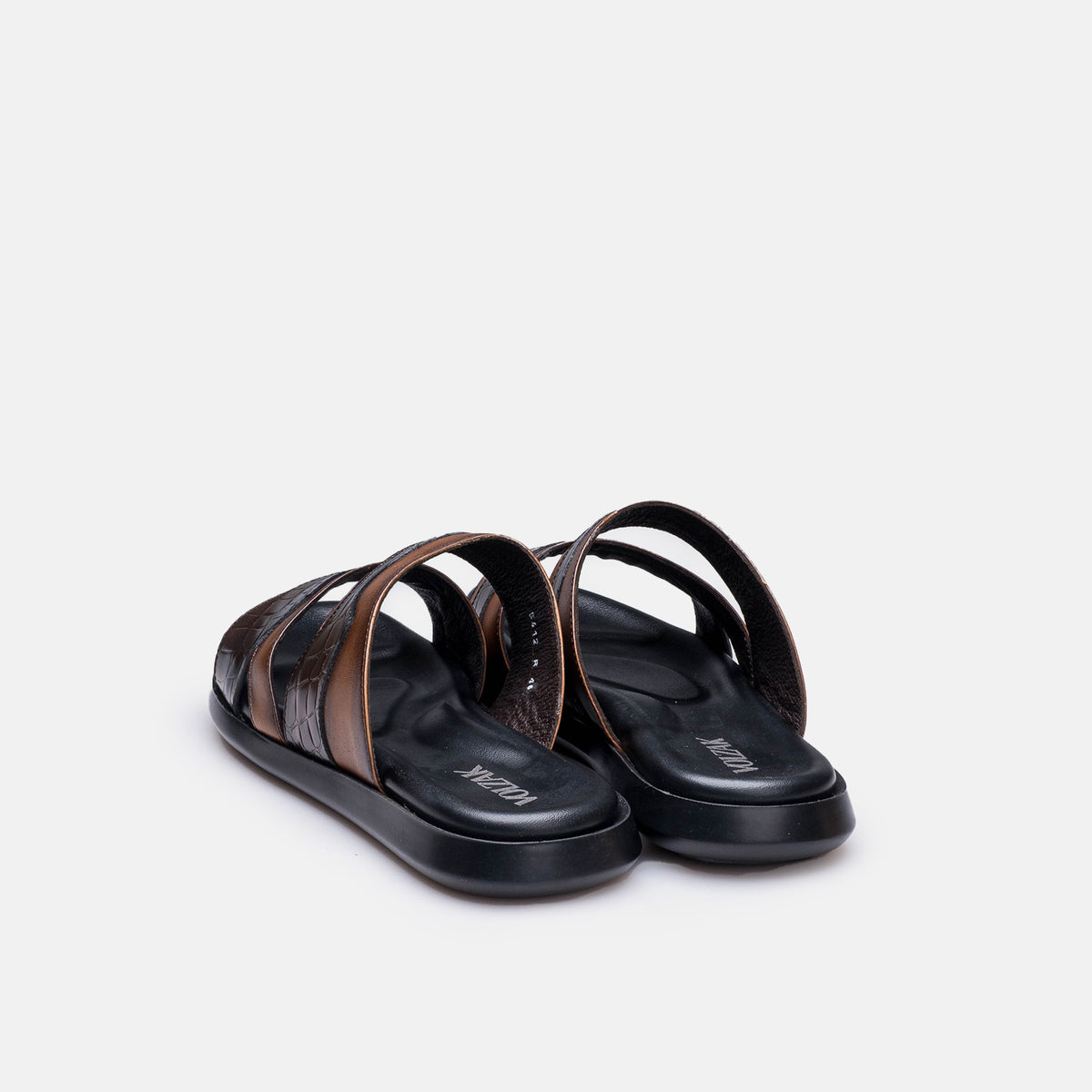 Volzak 5412 Brown Leather Sandal