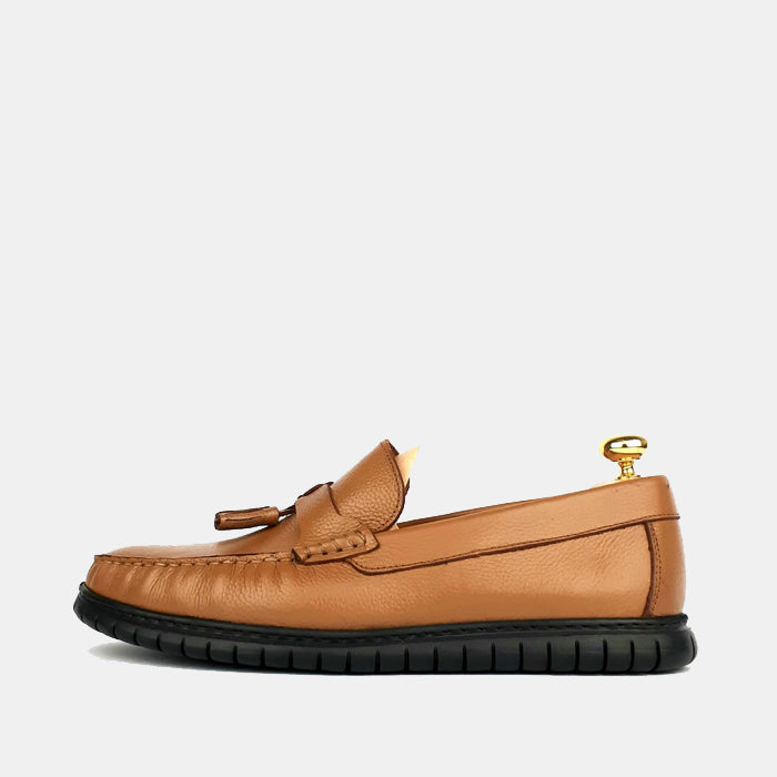 Volzak 107 Cashew Leather Moccasin