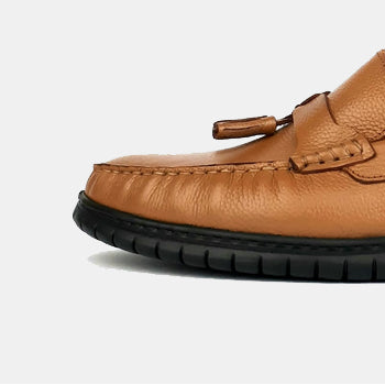 Volzak 107 Cashew Leather Moccasin