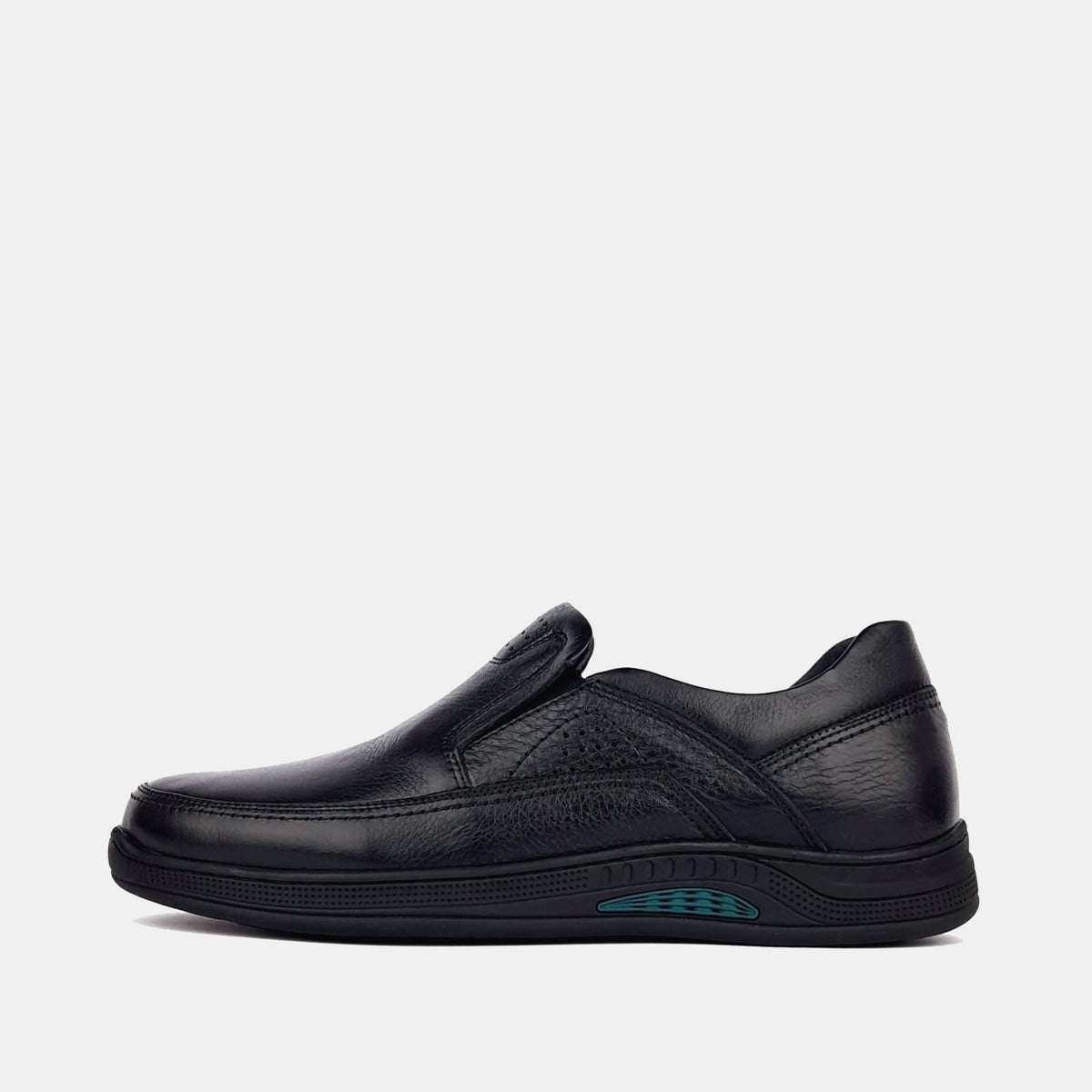 4067 Chaussure en cuir Noir