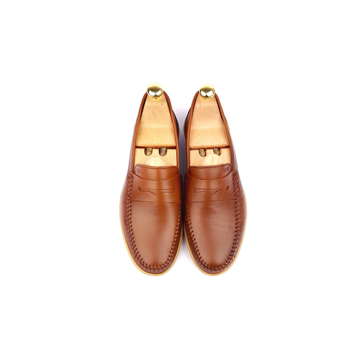 Volzak 07 Camel Leather Moccasin