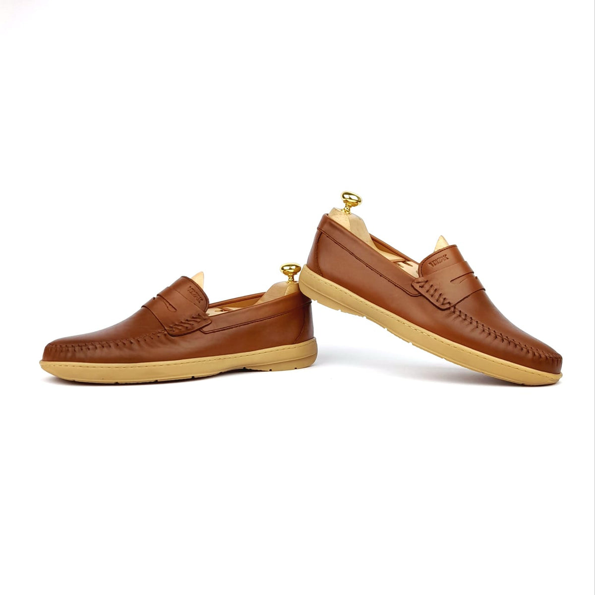 Volzak 07 Camel Leather Moccasin