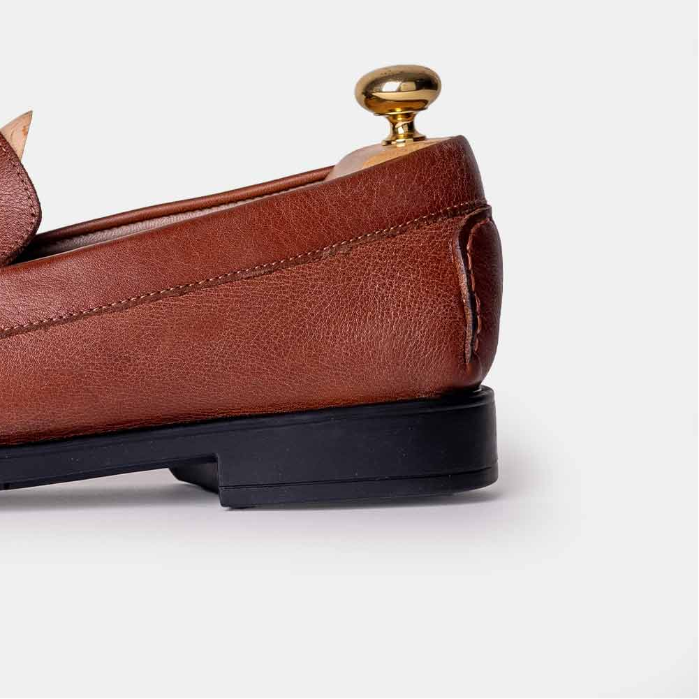 Volzak 110 Camel Leather Moccasin