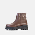 Volzak 3011 Brown Leather Ankle Boot