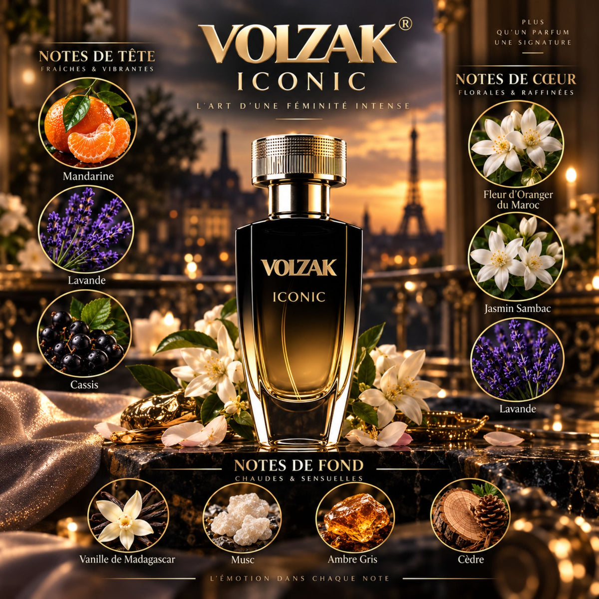 VOLZAK PARFUM ICONIC 50ML FEMME