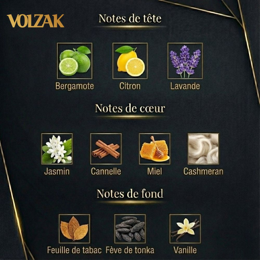 VOLZAK PARFUM  MIEL DORÉ 100ML HOMME