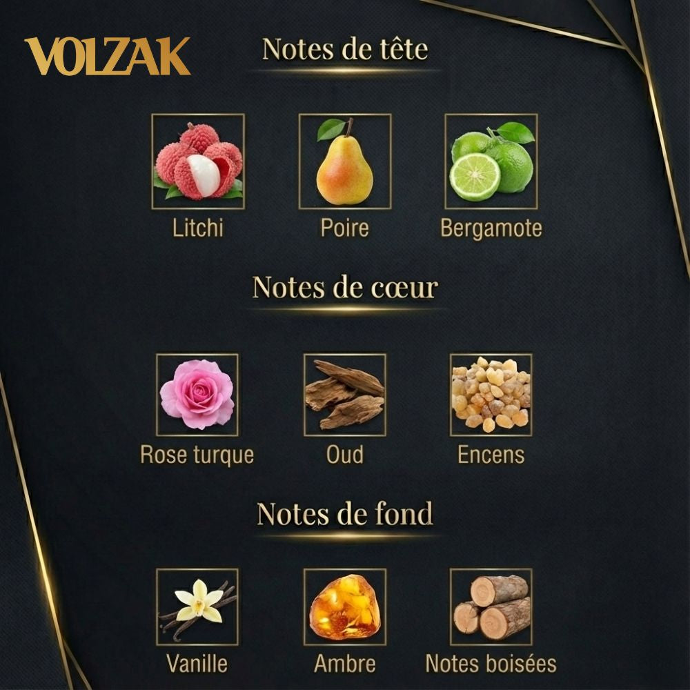 VOLZAK PARFUM  ROYAL ROSE 100ML FEMME