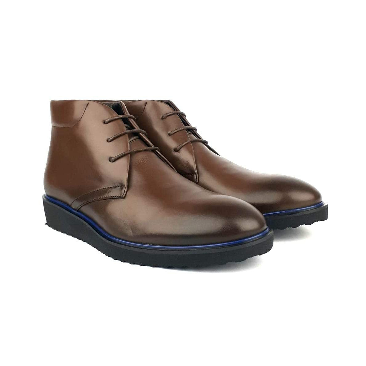 Volzak 8024 Brown Leather Ankle Boot