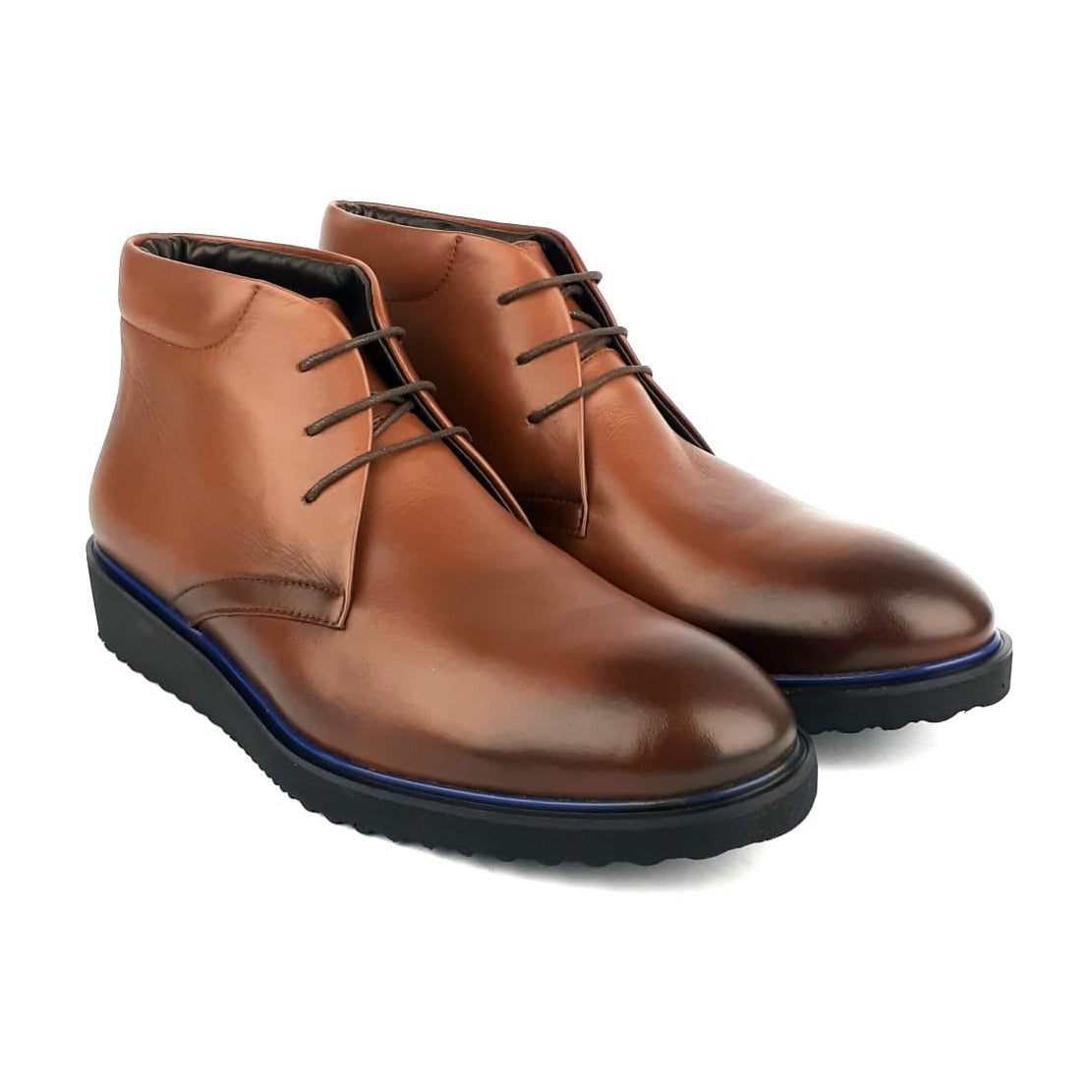 Volzak 8024 Cashew Leather Ankle Boot