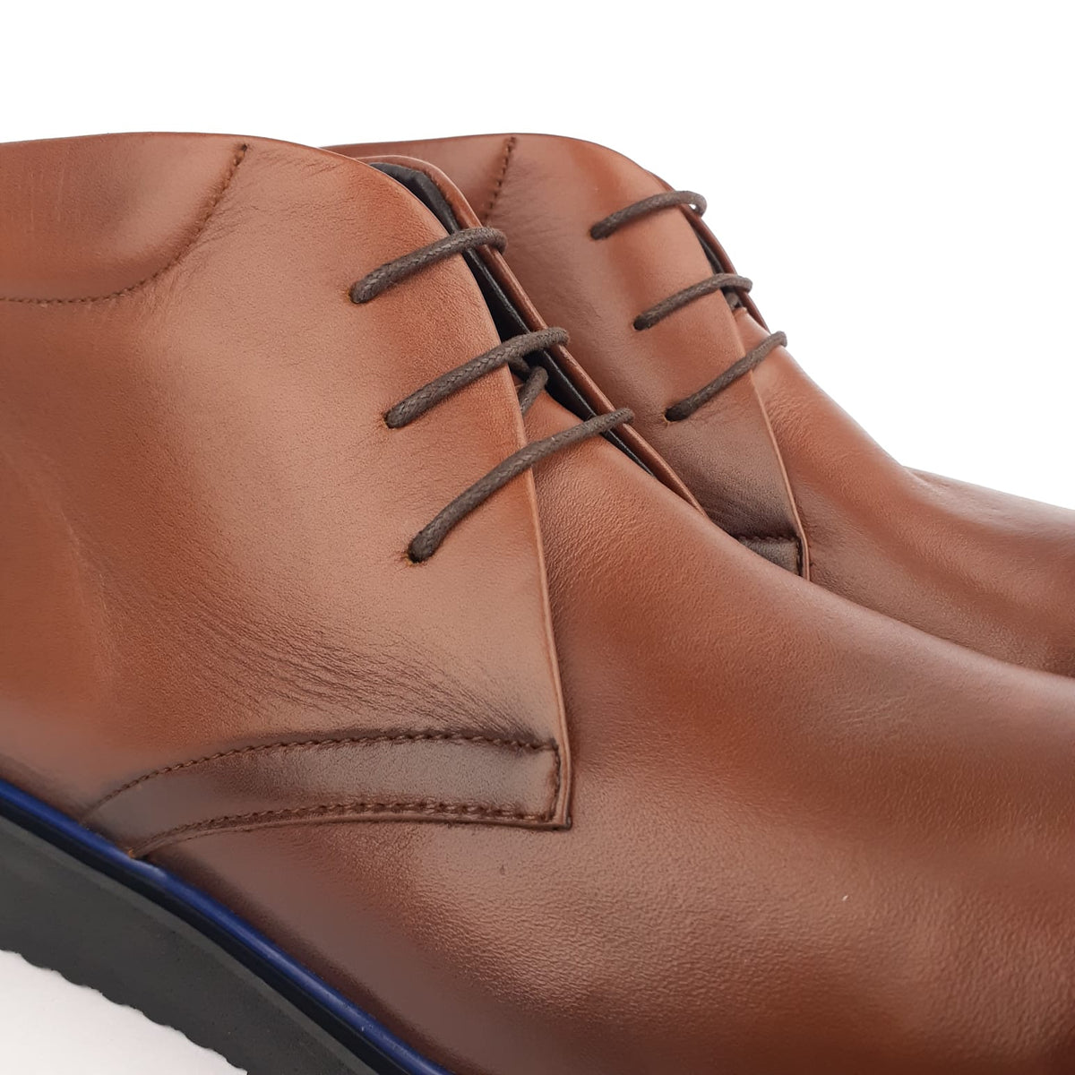 Volzak 8024 Cashew Leather Ankle Boot