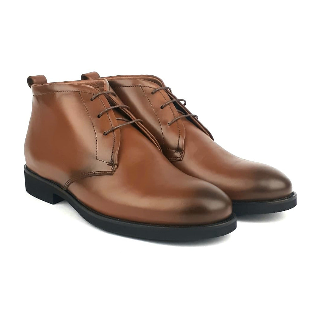 Volzak 1289 Cashew Leather Ankle Boot