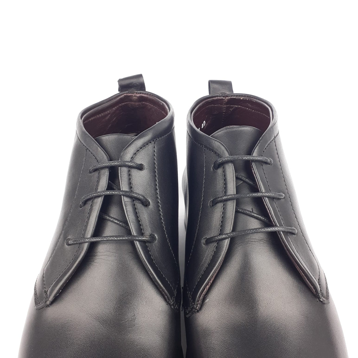 Volzak 1301 Black Leather Ankle Boot