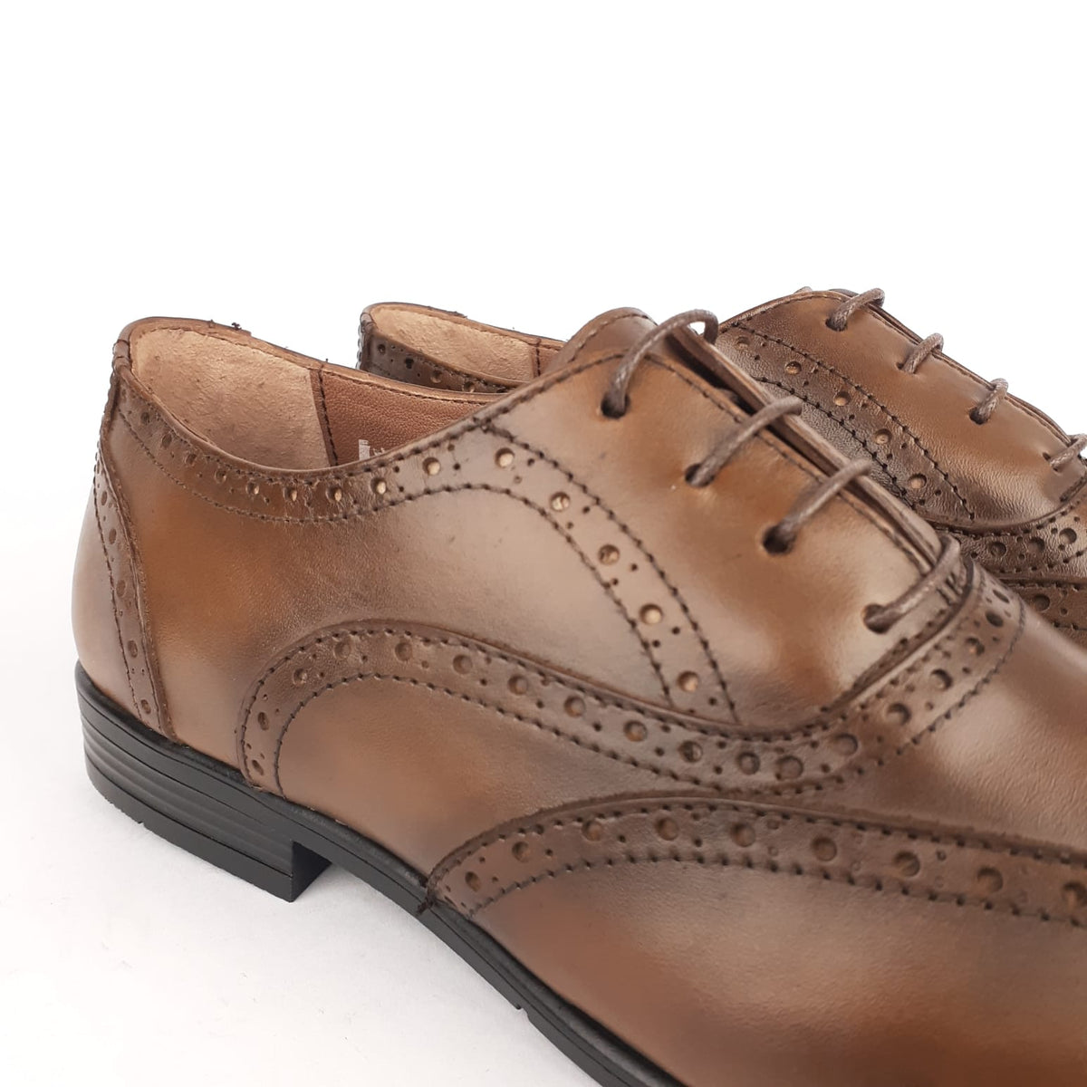 Volzak 891 Vintage Brown Leather Shoe