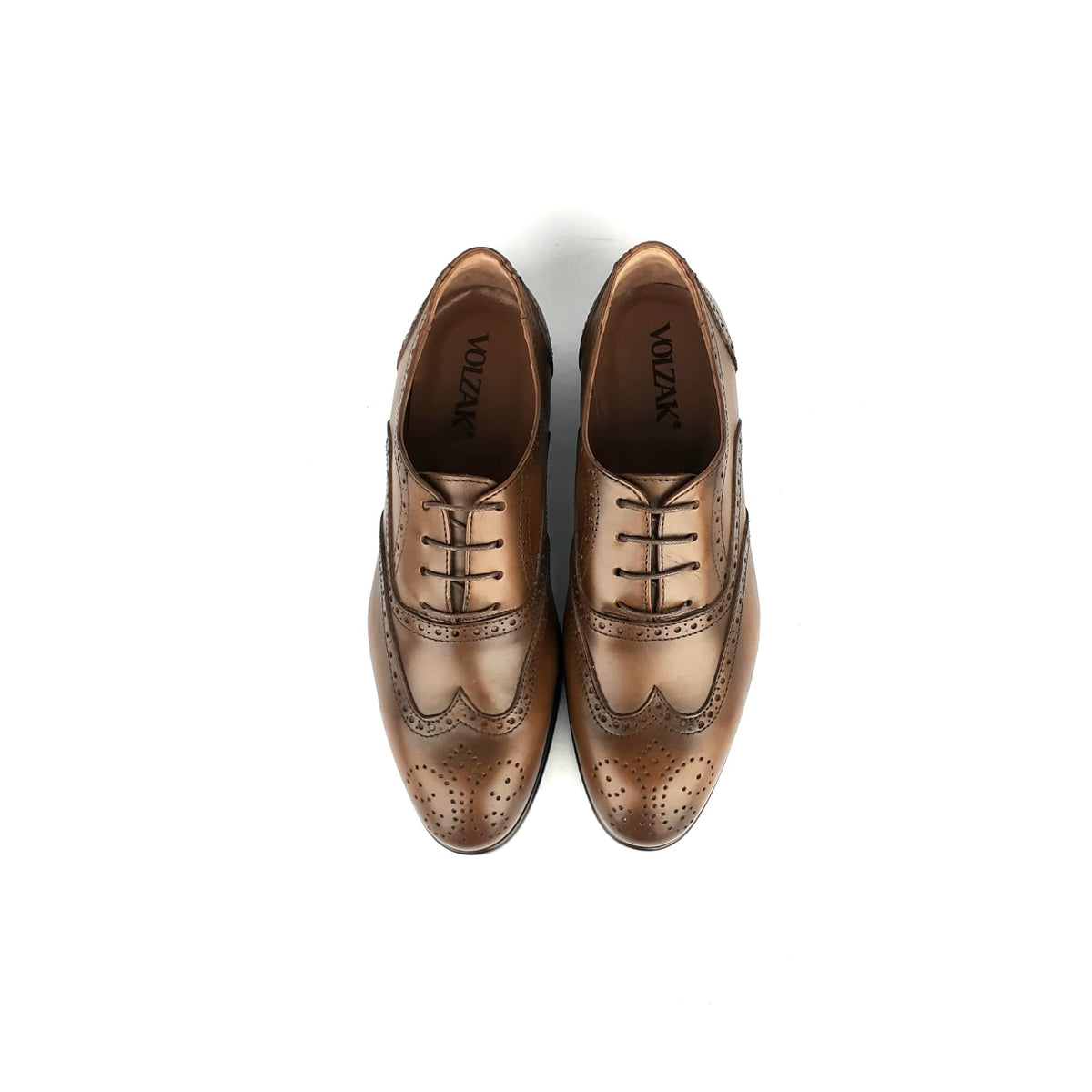Volzak 891 Vintage Brown Leather Shoe