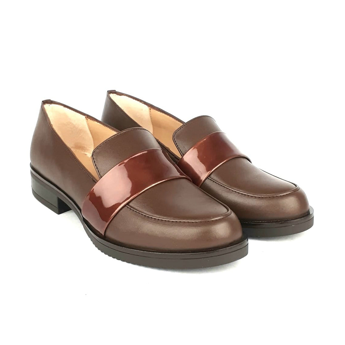 Volzak 1075 Brown Leather Shoe