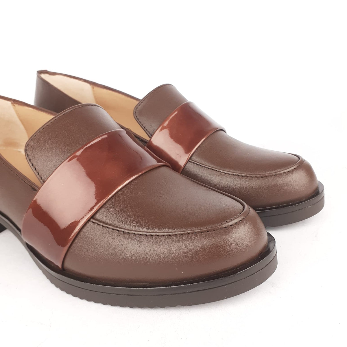 Volzak 1075 Brown Leather Shoe