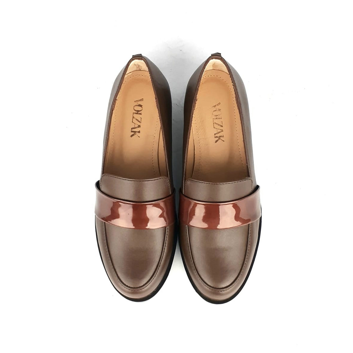 Volzak 1075 Brown Leather Shoe