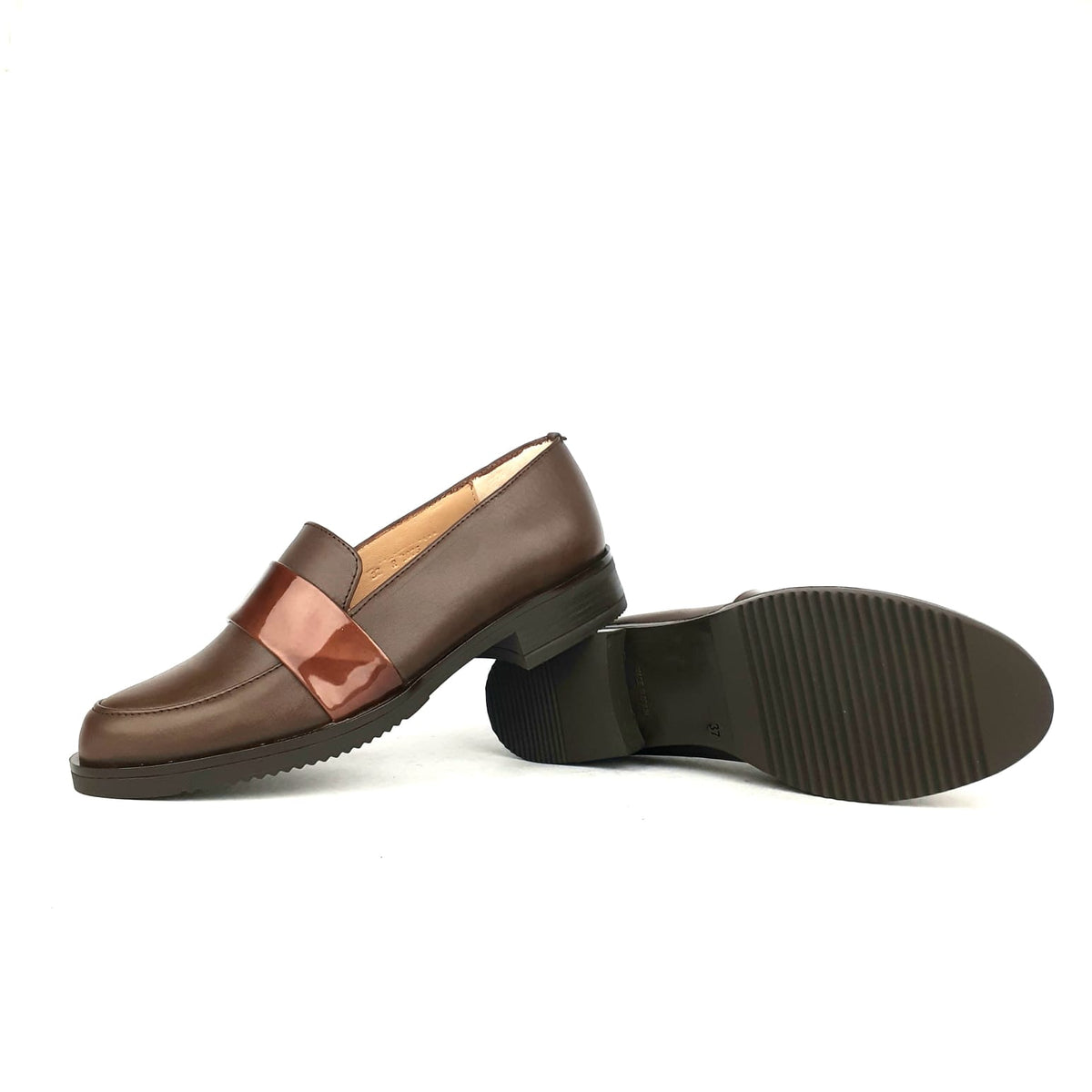 Volzak 1075 Brown Leather Shoe