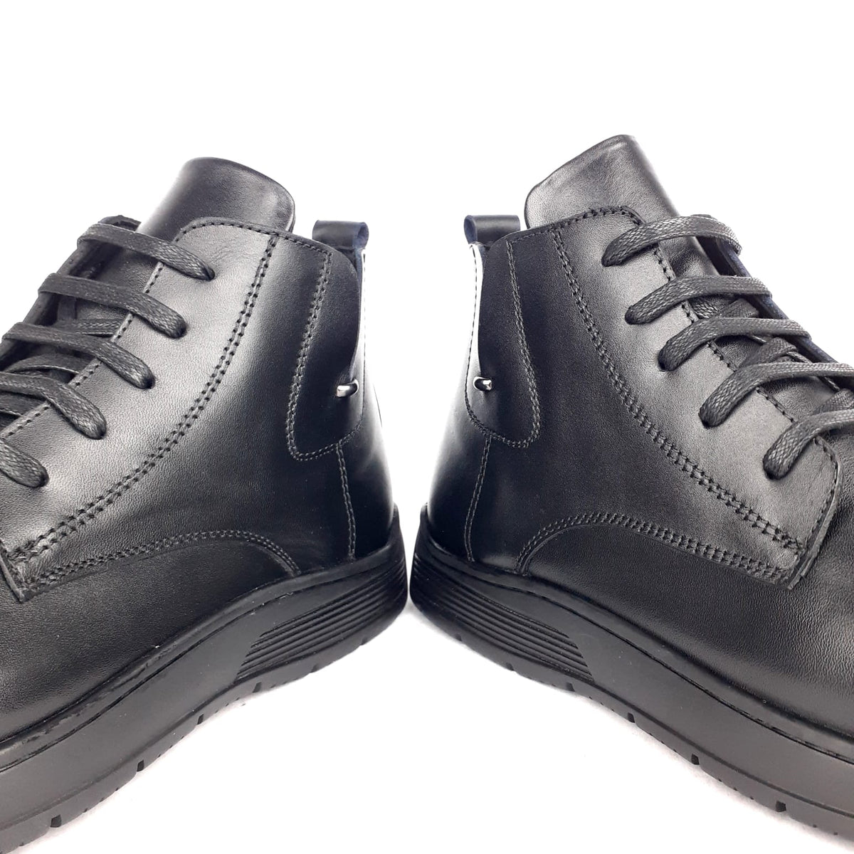 7023 Bottine en cuir Noir