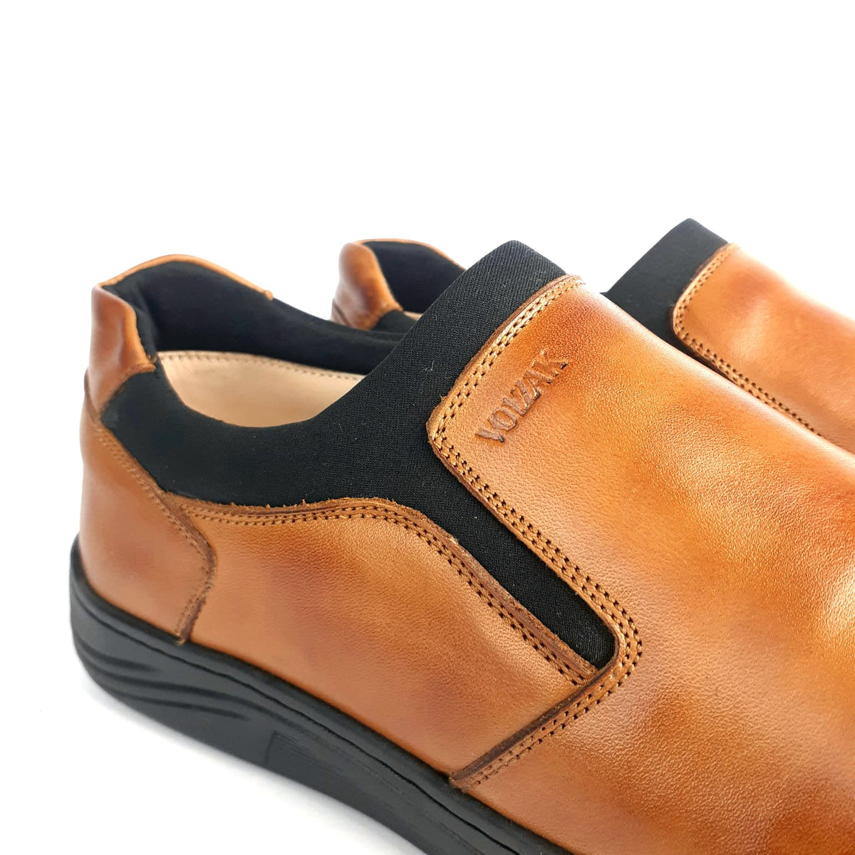 Volzak 2159 Chaussure en cuir cajou