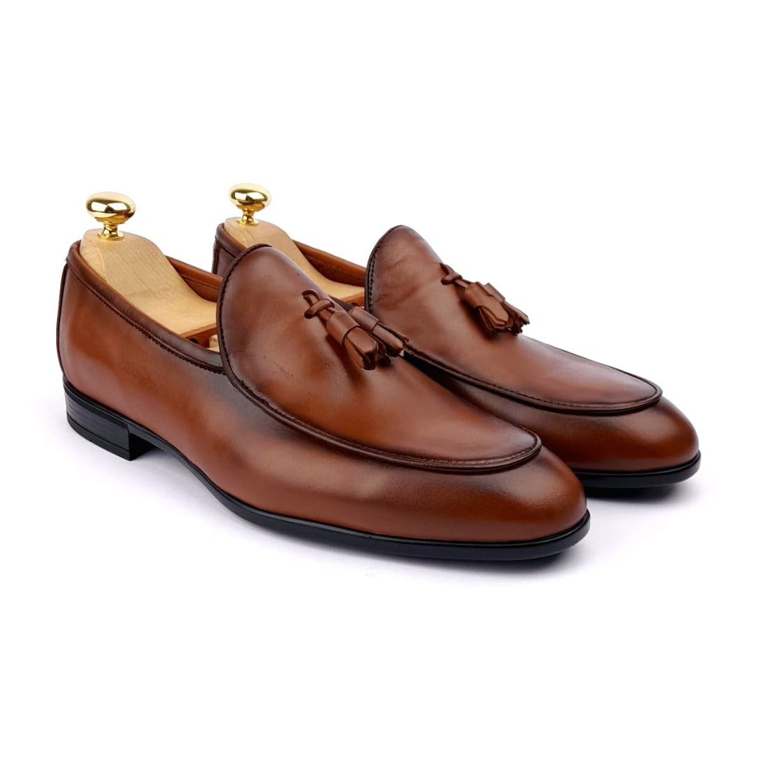 Volzak 5053 Camel Leather Moccasin