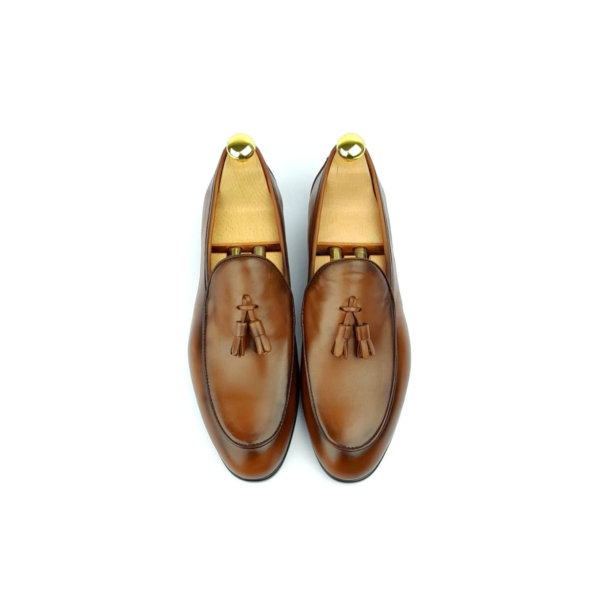 Volzak 5053 Camel Leather Moccasin