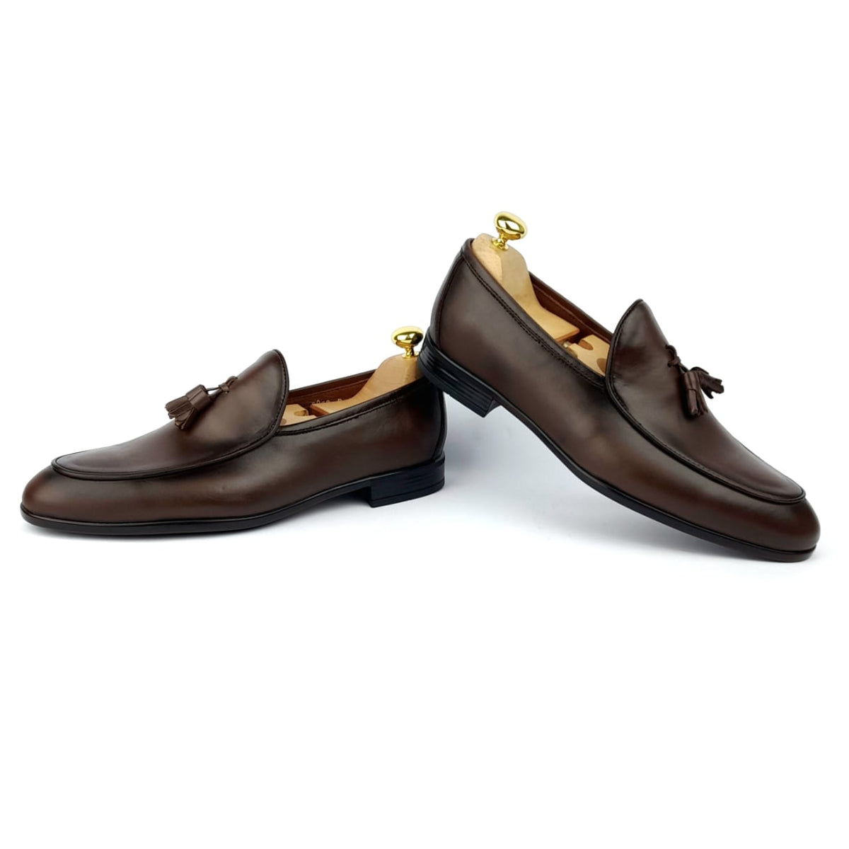 Volzak 5053 Brown Leather Moccasin
