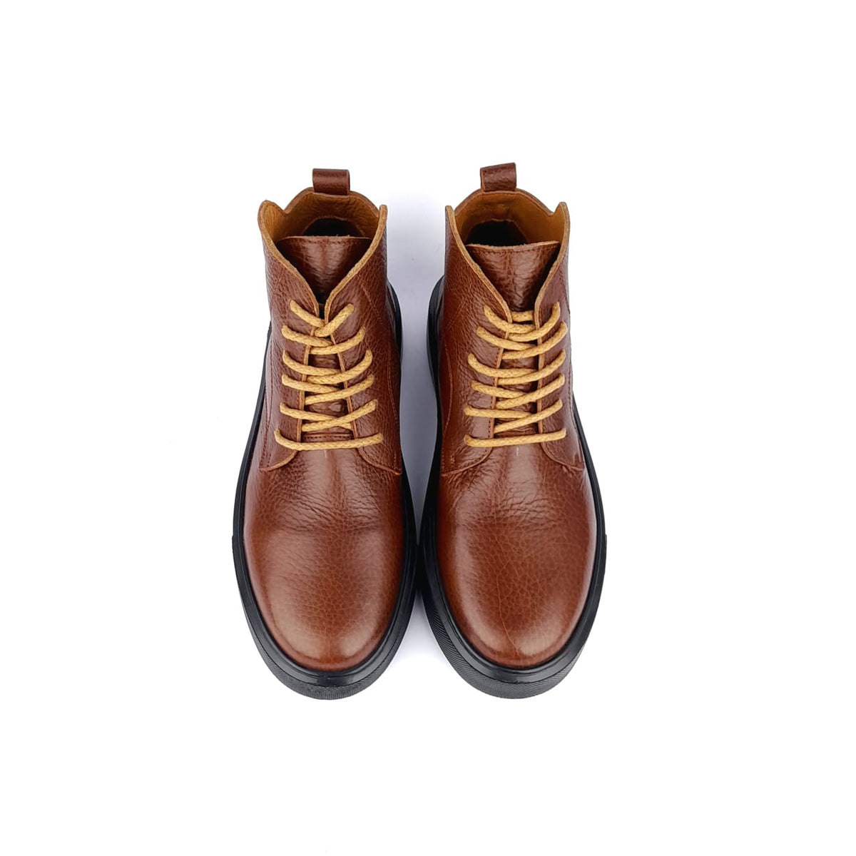 Volzak 3065 Camel Leather Ankle Boot