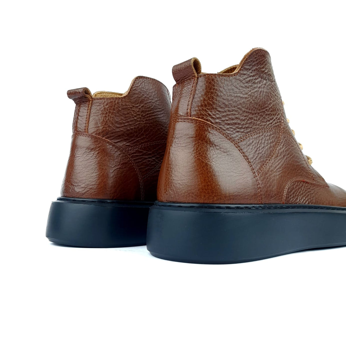 Volzak 3065 Camel Leather Ankle Boot