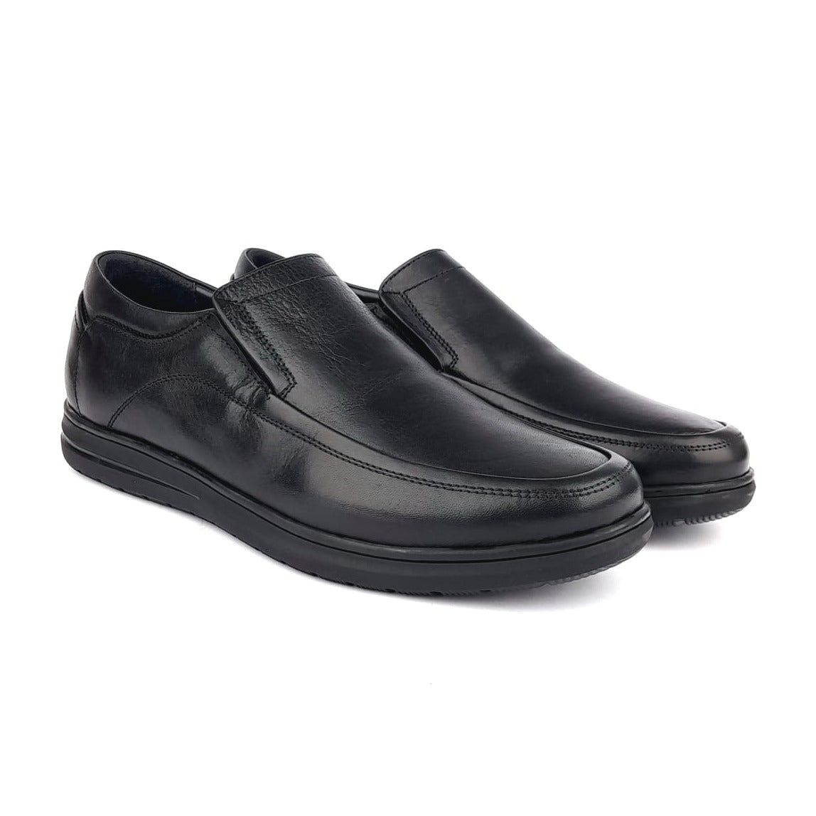Volzak 2041 s Black Leather Shoe