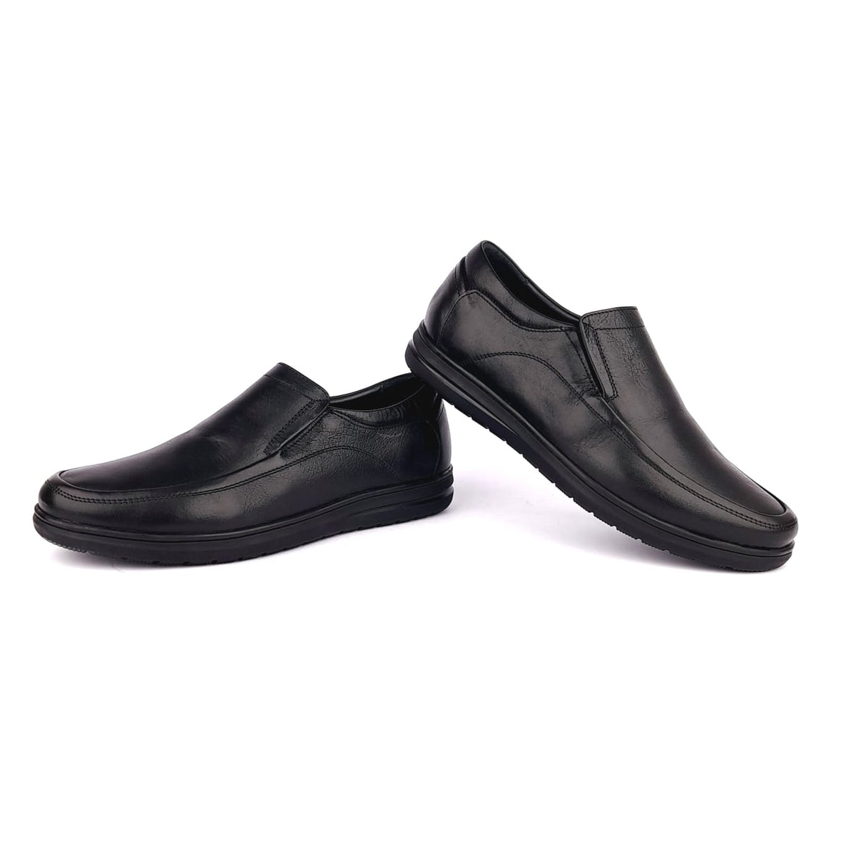 Volzak 2041 s Black Leather Shoe