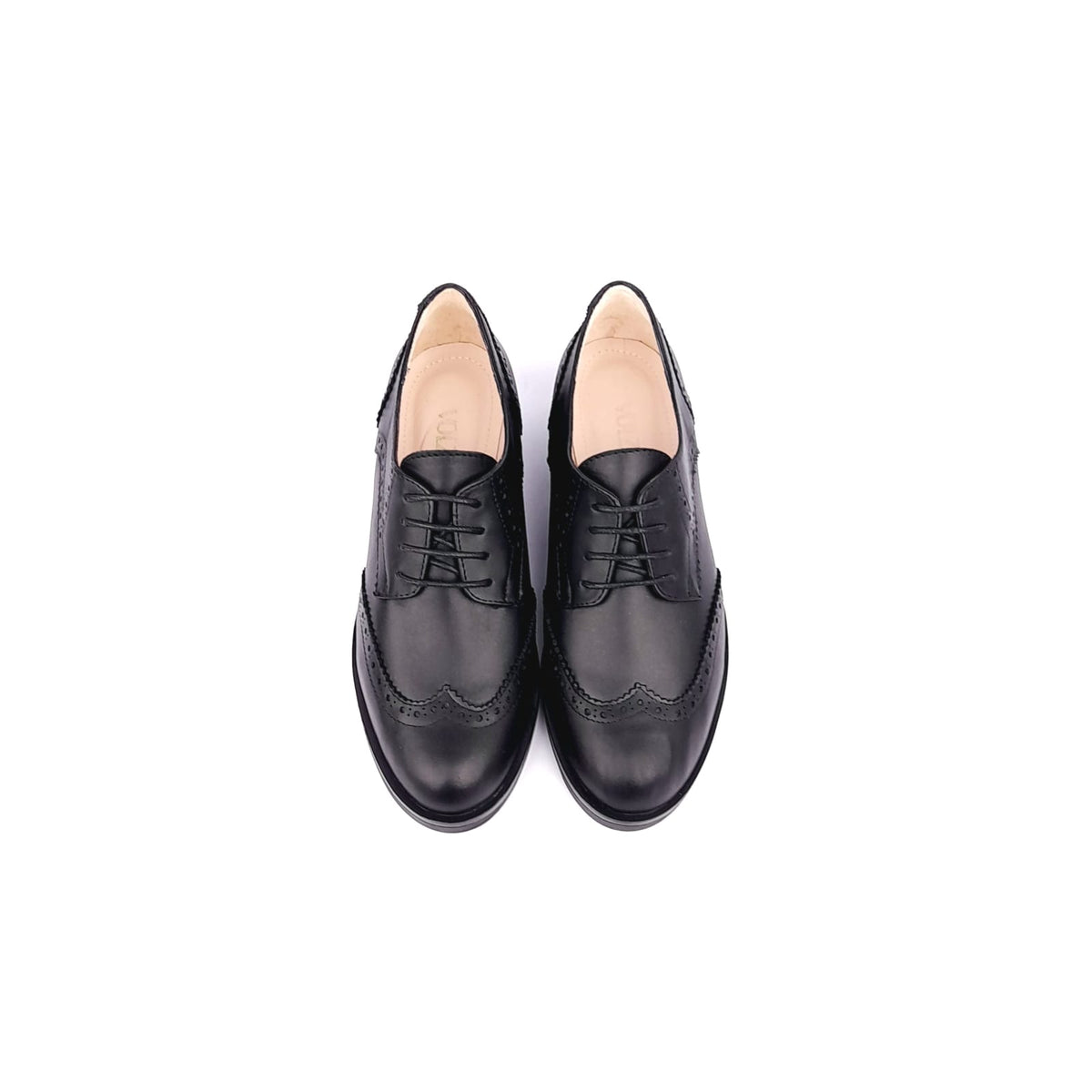 Volzak 865 Black Leather Shoe