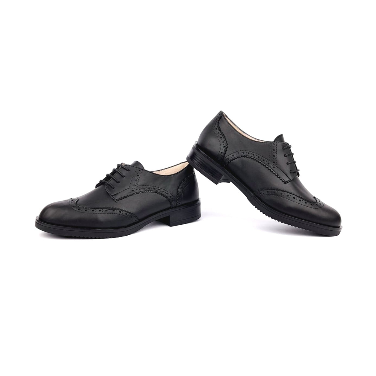 Volzak 865 Black Leather Shoe