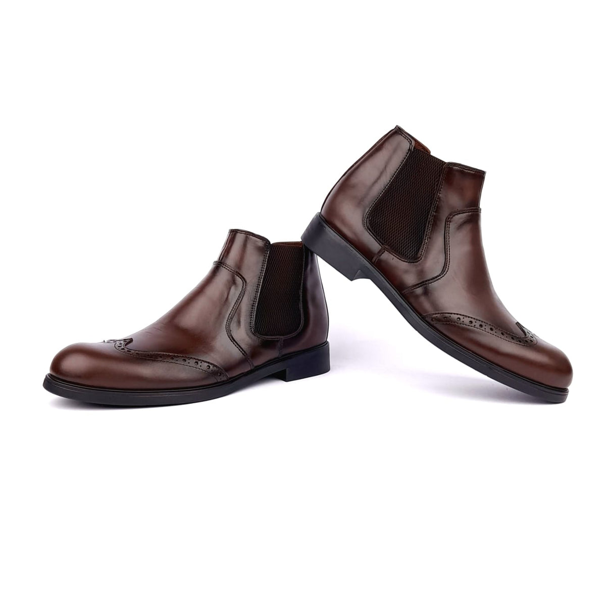 Volzak 5101 Brown Leather Ankle Boot