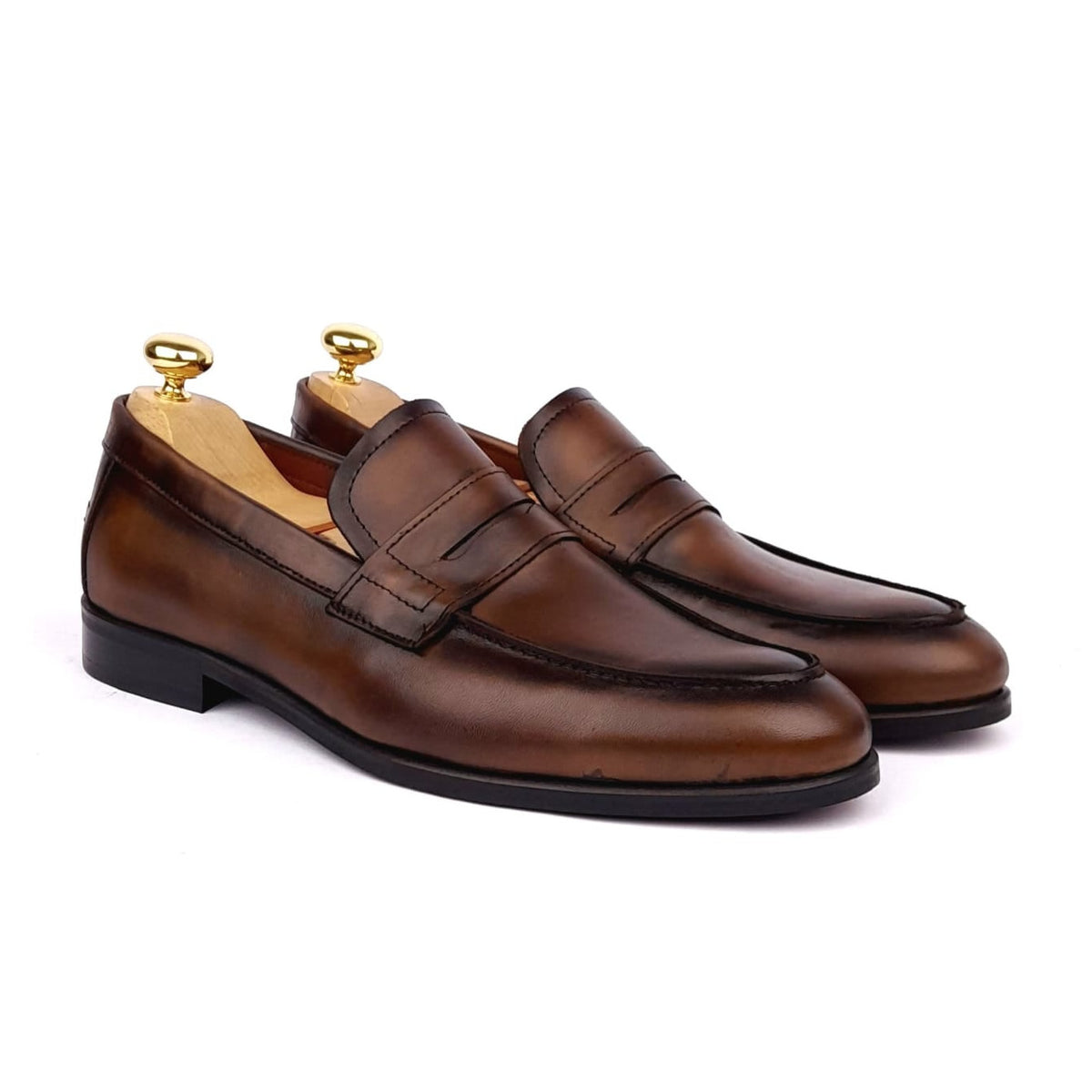 Volzak 5205 Vintage Brown Leather Shoe