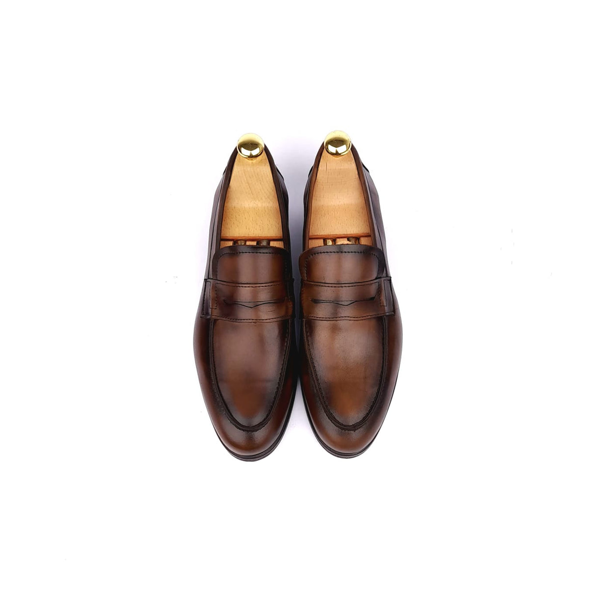 Volzak 5205 Vintage Brown Leather Shoe