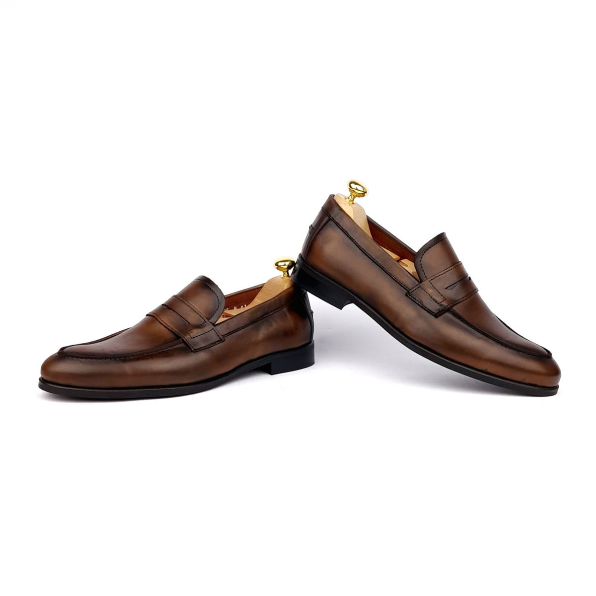 Volzak 5205 Vintage Brown Leather Shoe