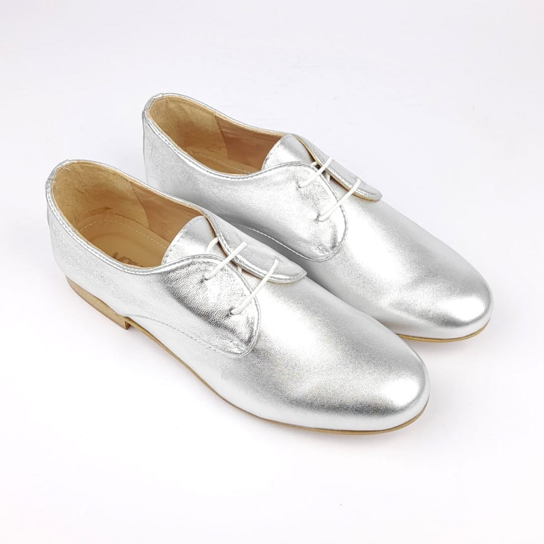Volzak 125 Silver Leather Shoe