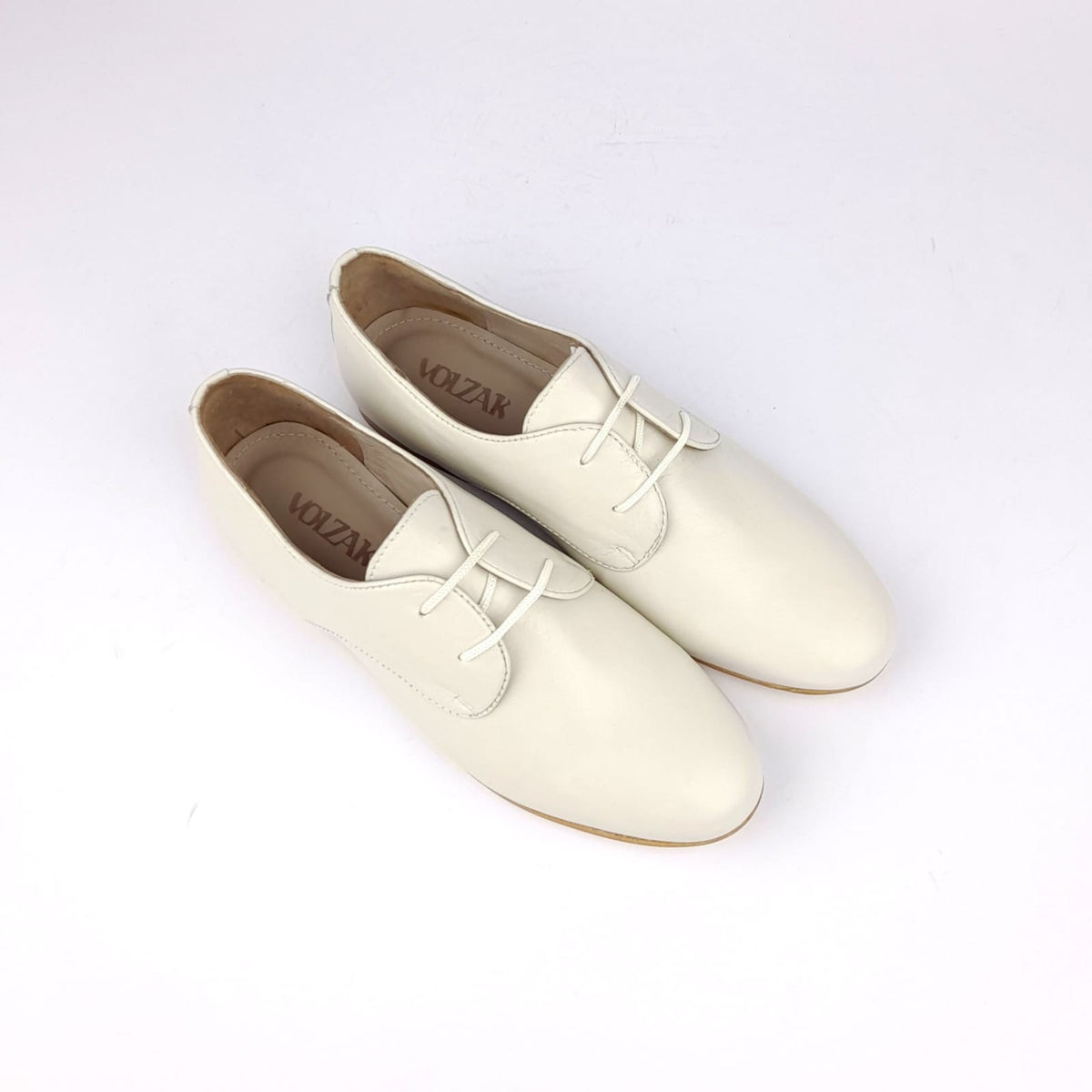Volzak 125 Leather Shoe White
