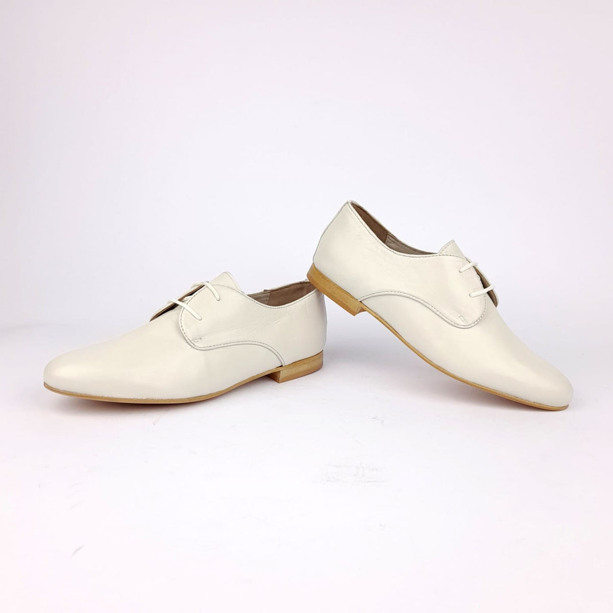 Volzak 125 Leather Shoe White