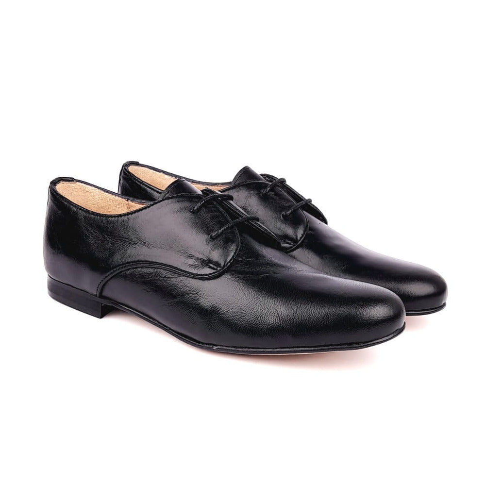 Volzak 125 Black Leather Shoe