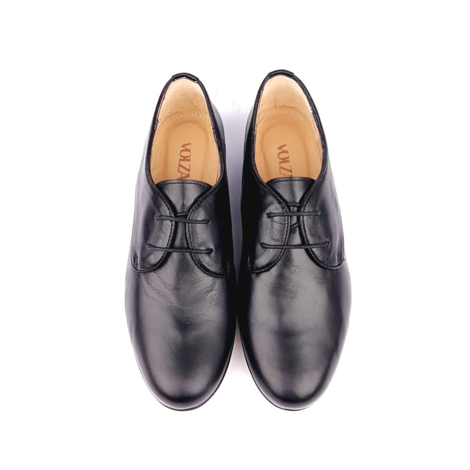 Volzak 125 Black Leather Shoe