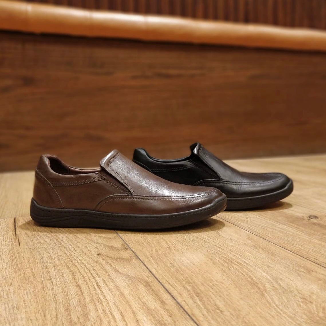 Volzak 3031 Chaussure en cuir Marron