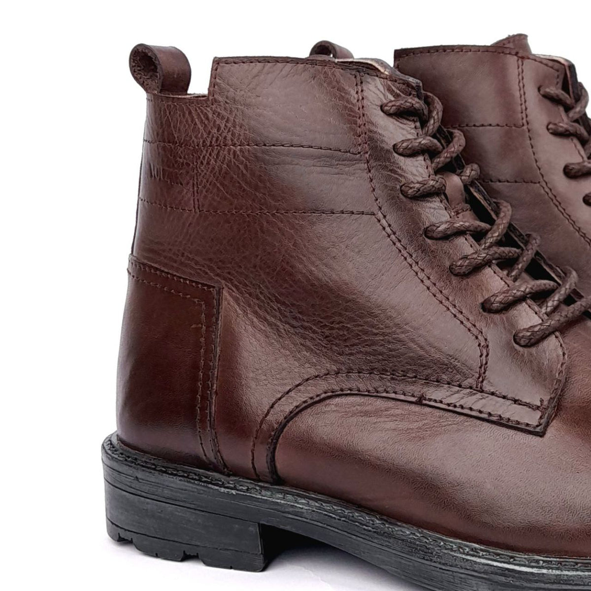 Volzak 3063 Brown Leather Ankle Boot